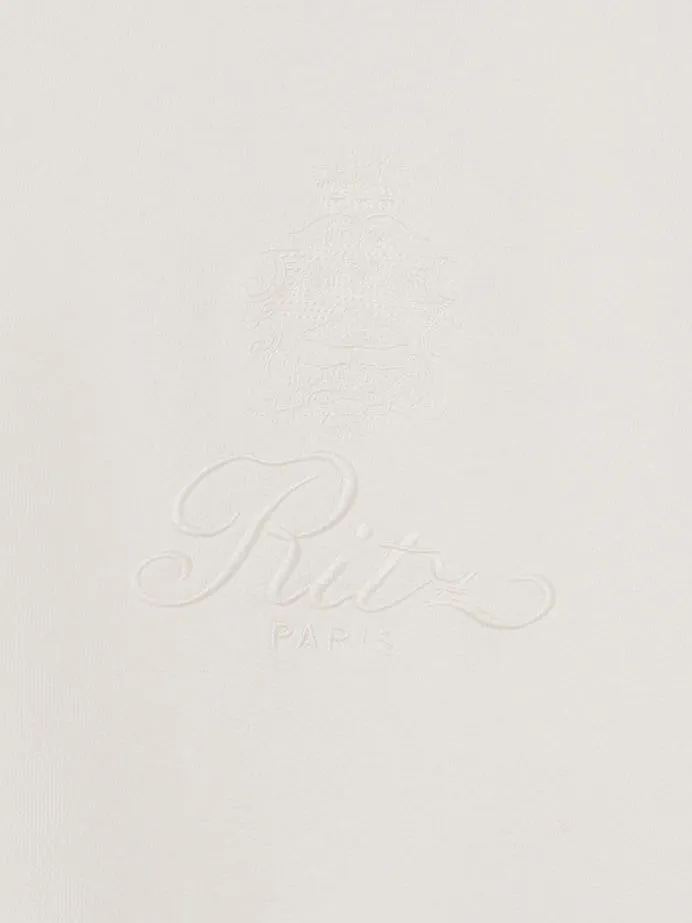 Ritz Unisex Tonal Logo Crewneck -- Cream