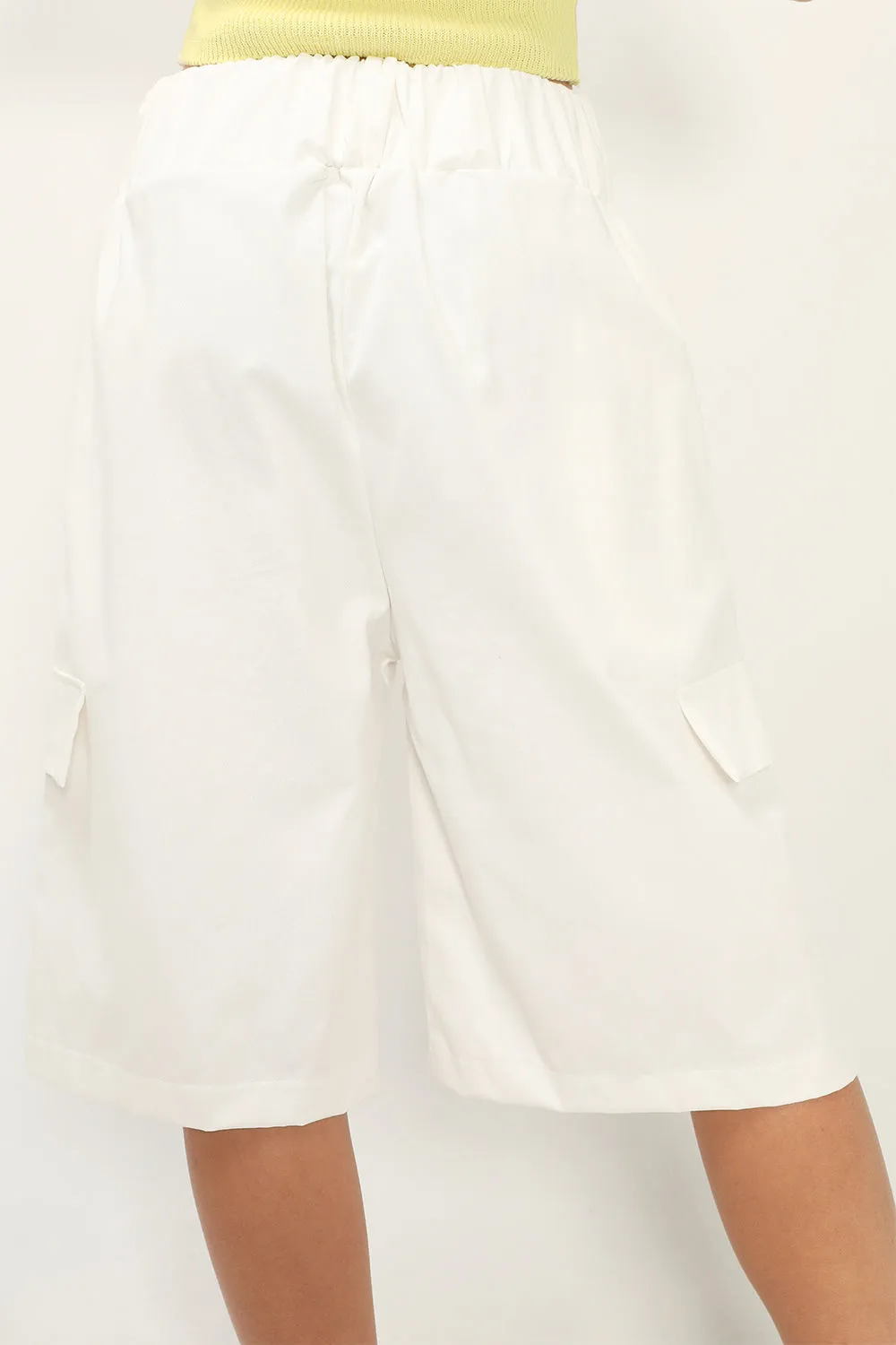 Sabrina Eyelet Cargo Shorts
