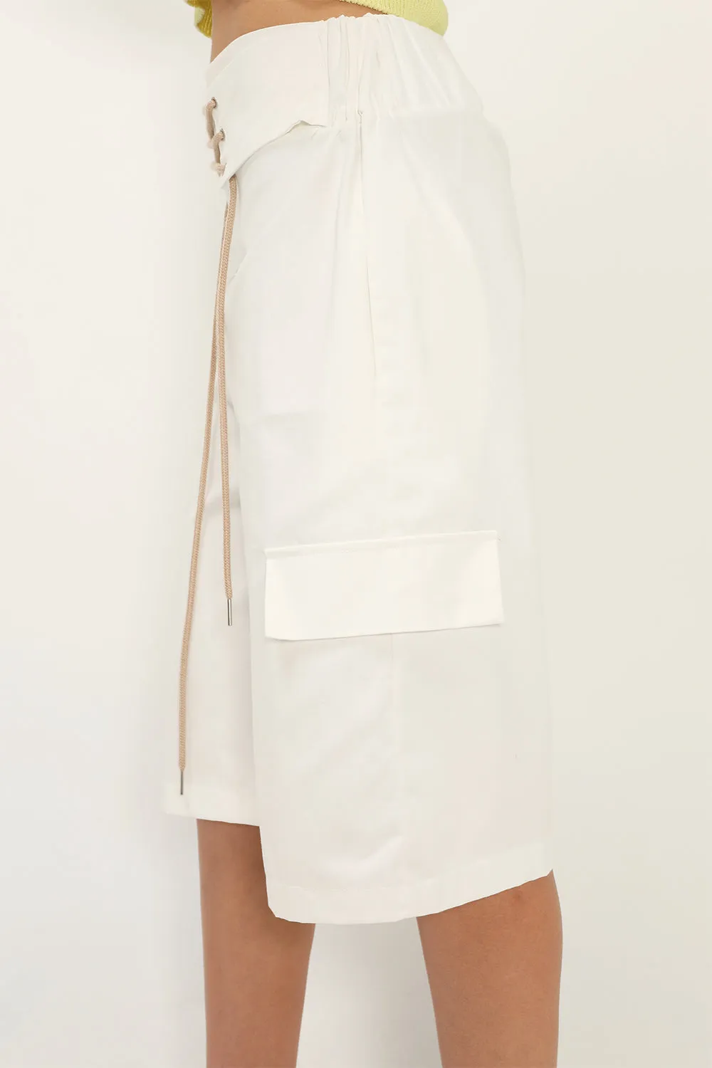 Sabrina Eyelet Cargo Shorts