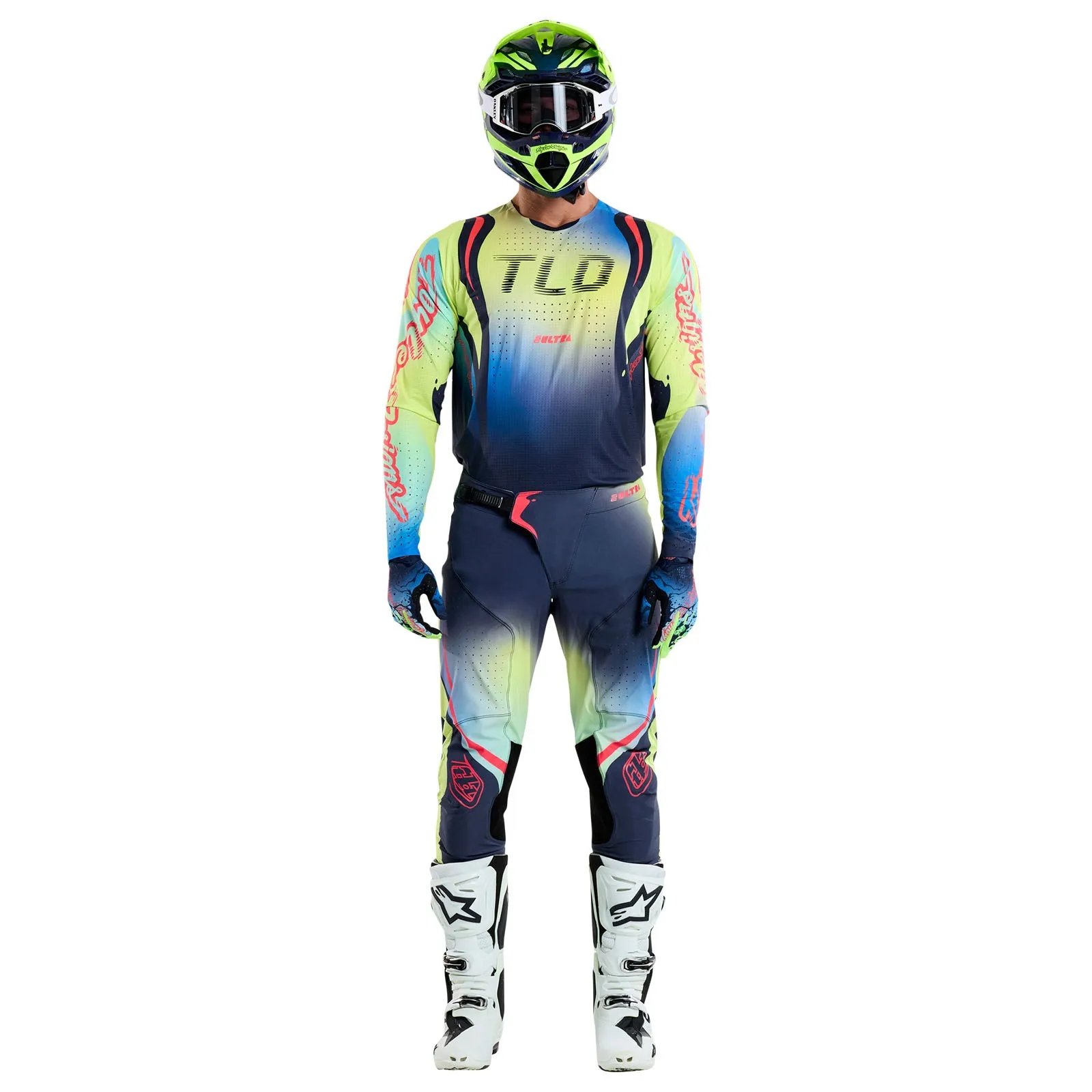 SE Ultra Jersey Drip Glo Yellow / Dark Navy