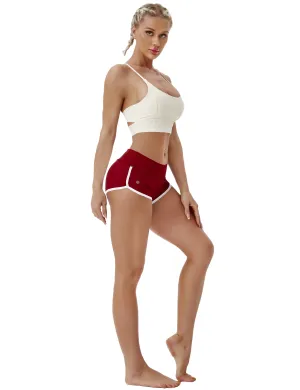 Sexy Booty Pilates Shorts cherryred_Pilates