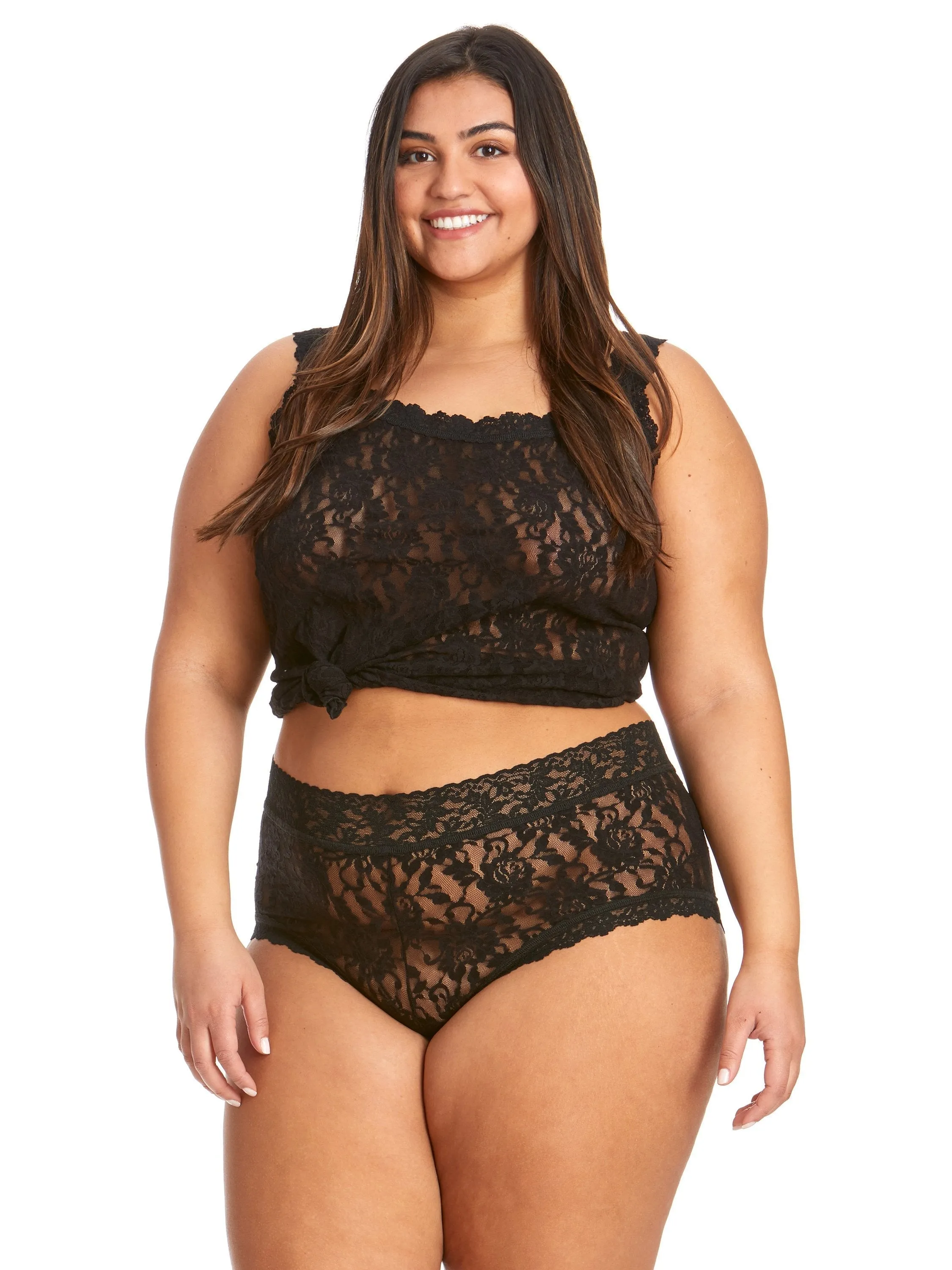 Signature Lace® Boyshort Black