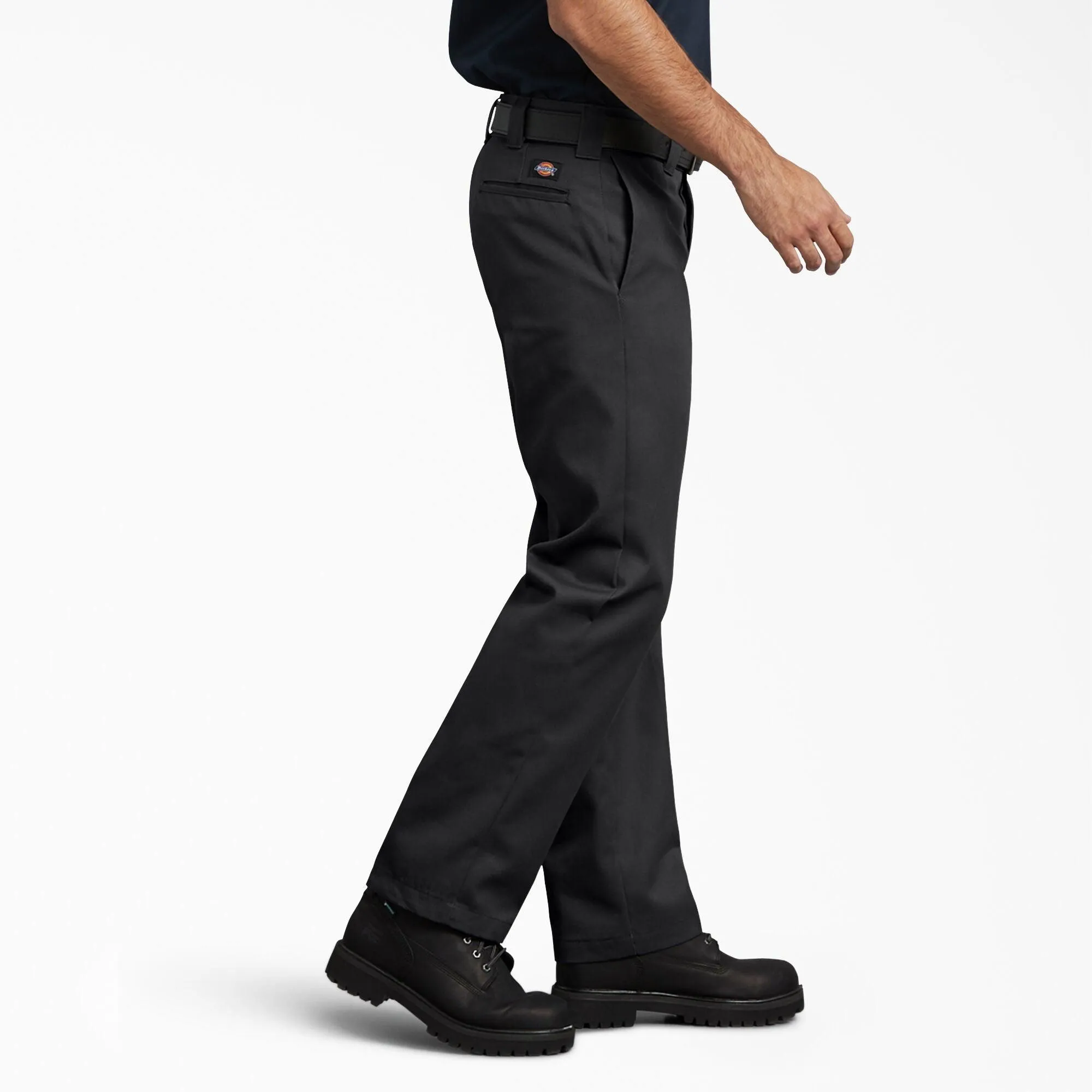 Slim Fit Work Pants - Black