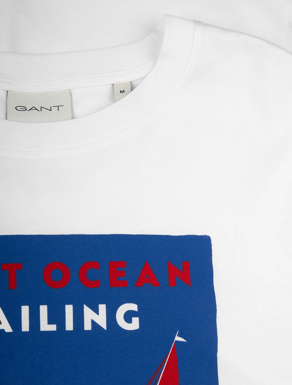 Small Graphic Short Sleeve T-Shirt Eggshell