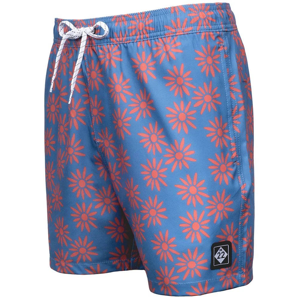 STOKED FLORAL VOLLEY SHORTS