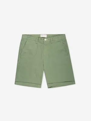 Sunfaded Regular Fit Chino Shorts Kalamata Green