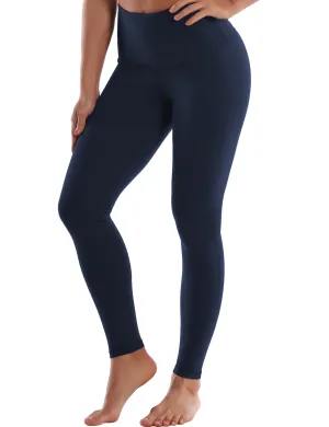 Super High Waist Biking Pants darknavy_Biking