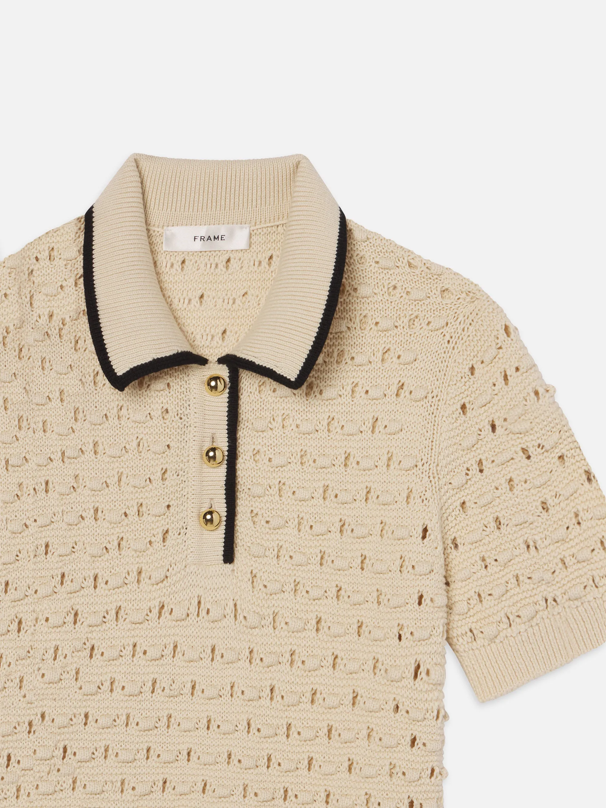 The Bauble Polo -- Cream