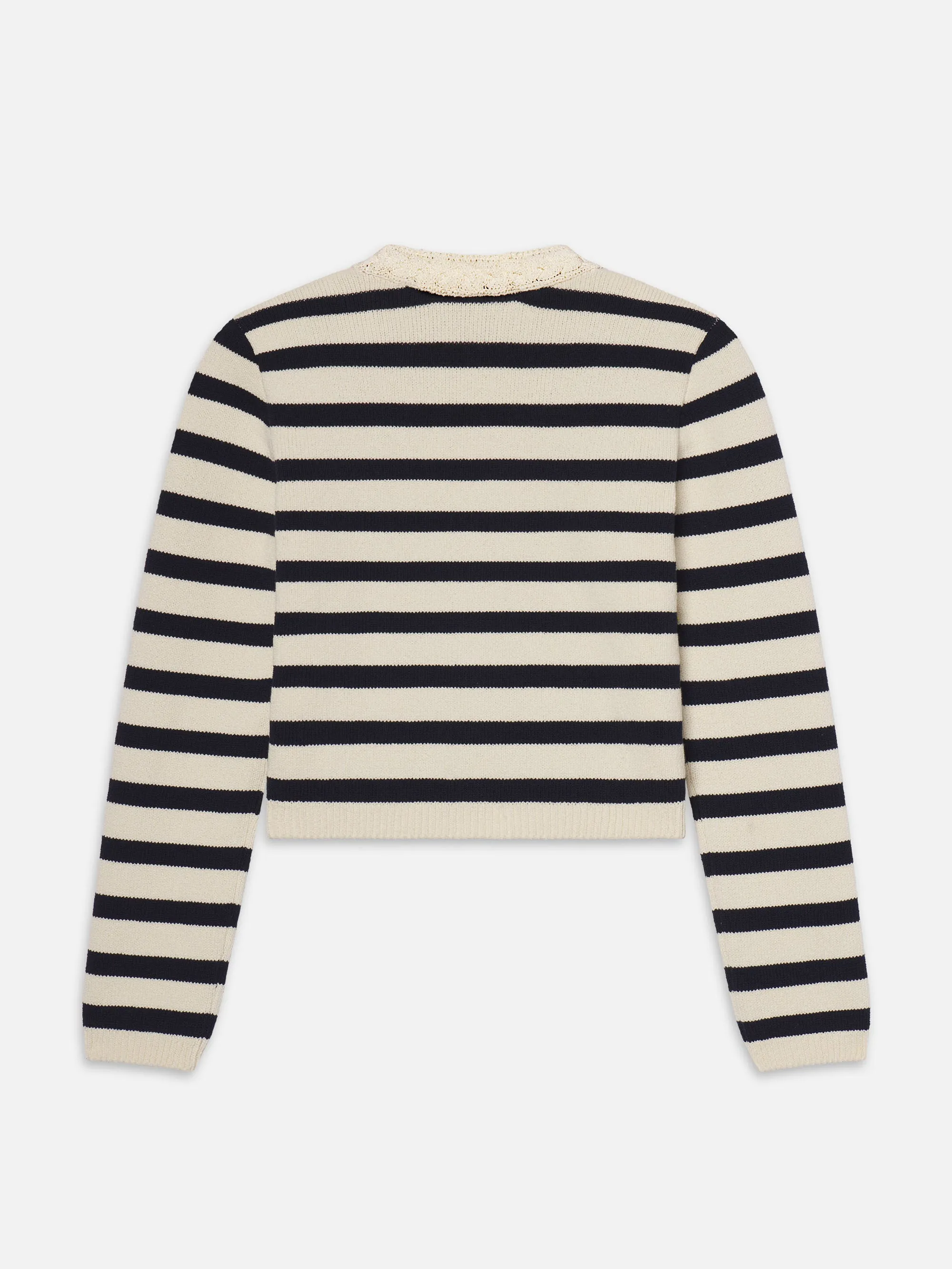 The Harbor Cardigan -- Navy Multi