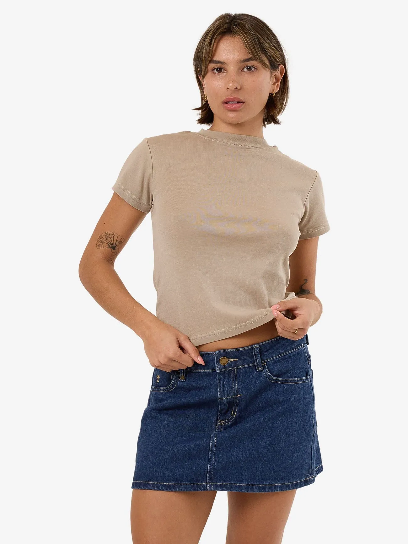 Thrills Boy Tee - Stone