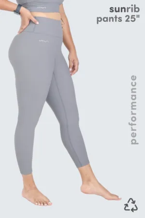W SunRib Pants 25" - Stone