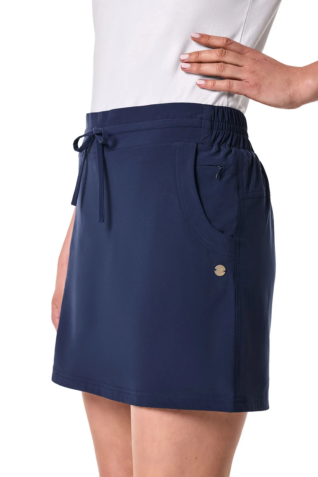 Women's Mendocino Travel Skort | Navy