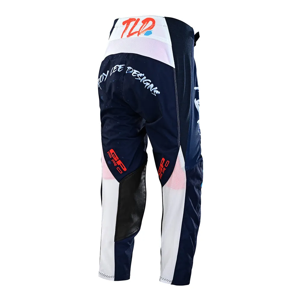 Youth GP Pro Pant Partical Navy / Orange